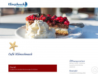 cafe-kloenschnack.com Webseite Vorschau