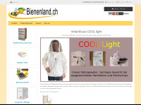 bienenland.ch Webseite Vorschau