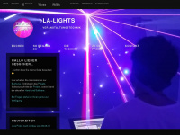 la-lights.de Webseite Vorschau