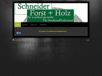 forst-schneider.com Webseite Vorschau