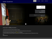 ushersyndrom.at Webseite Vorschau