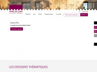 musee-moyenage.fr Webseite Vorschau