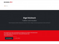 digel-sticktech.com Webseite Vorschau
