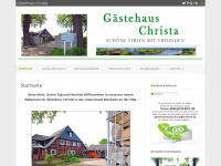 gaestehaus-christa.com Webseite Vorschau