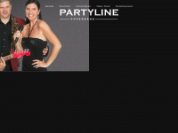 partyline-coverband.de Webseite Vorschau
