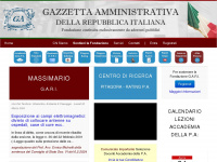 gazzettaamministrativa.it Webseite Vorschau