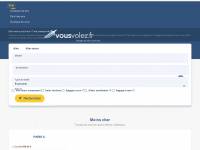 vousvolez.fr Webseite Vorschau