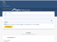 flightmate.co.za Webseite Vorschau
