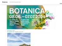 botanica-suisse.org Webseite Vorschau