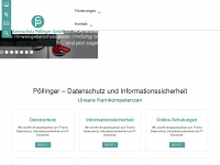 datenschutz-poellinger.de Webseite Vorschau