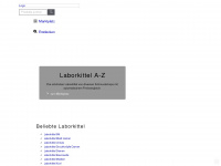 laborkittel.info Webseite Vorschau