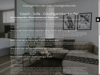 couchgarnitur.info Webseite Vorschau
