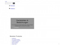 dachplatten24.info Webseite Vorschau