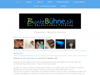 buntebuehne.ch Webseite Vorschau