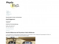 physiokiez.de Webseite Vorschau