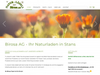 birosa-shop.ch Webseite Vorschau