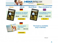 hekaverlag.com Webseite Vorschau