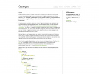 crategus.com Webseite Vorschau