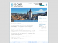 zahn-fischer.ch Webseite Vorschau