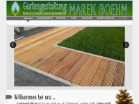gartengestaltung-marek-boehm.de Webseite Vorschau