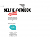 selfie-fotobox.ch Webseite Vorschau