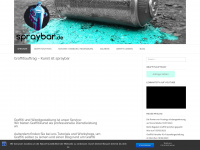 spraybar.de Webseite Vorschau