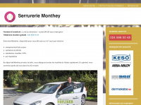serrurerie-monthey.ch Webseite Vorschau