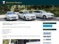 serrurier-renens.ch Webseite Vorschau