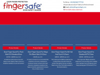 fingersafegroup.com Webseite Vorschau