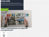 tunap.nl Webseite Vorschau