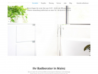badberater-mainz.de Webseite Vorschau