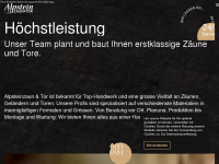 alpsteinzaun.ch Webseite Vorschau