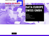 dataeuropeswiss.com Webseite Vorschau