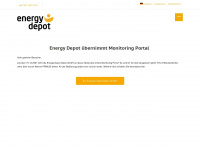 energydepot.de Webseite Vorschau