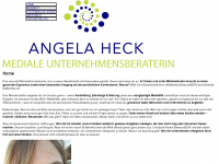 angelaheck.com Webseite Vorschau