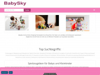 babysky.de Webseite Vorschau