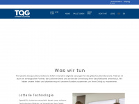 tqg-lotterysolutions.com Webseite Vorschau
