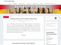 schachjugend-baden.de Webseite Vorschau