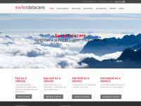swissdatacare.ch Webseite Vorschau