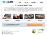 autosattlerei-aachen.de Webseite Vorschau