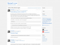 Sprachlos.wordpress.com