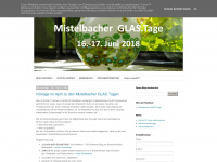 mistelbacherglastage2018.blogspot.com Webseite Vorschau