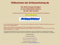 afrikaworkshop.de Webseite Vorschau