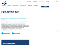 oke-group.com Webseite Vorschau