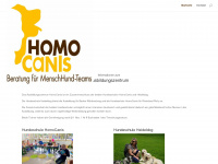 homocanis.de Webseite Vorschau