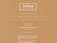 delikat-kontor.de Webseite Vorschau