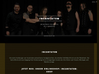 incantatem-band.de Webseite Vorschau