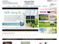 demeterfragrance.com Webseite Vorschau