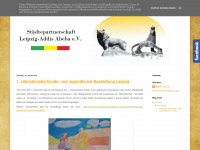 staedtepartnerschaft-leipzig-addis.blogspot.com Webseite Vorschau