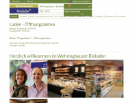 wehringhauser-bioladen.de Webseite Vorschau